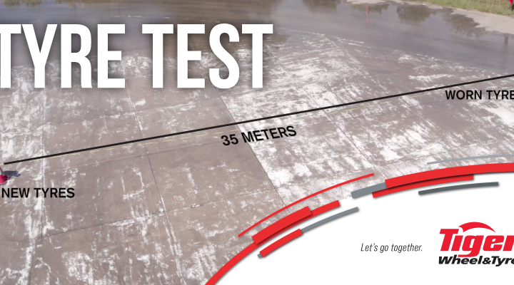 concrete field with break distance comparisons