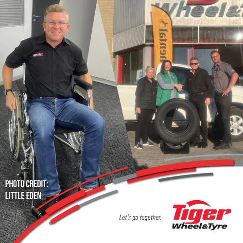 6616471812_TWT-Little-Eden-Sponsorship_500x500 Alex Taplin in a wheel chair and shaking hands with people