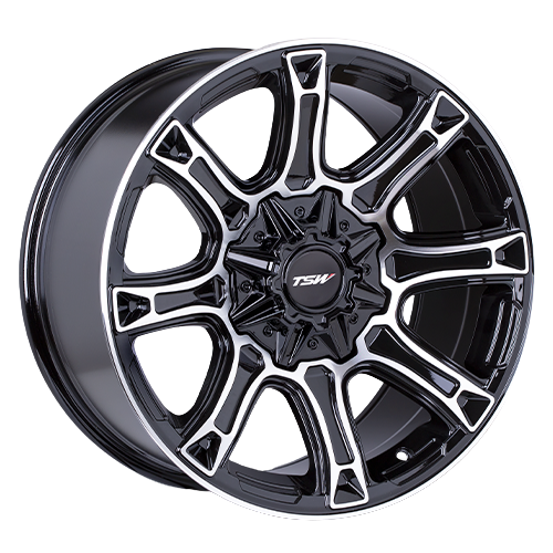 TSW Obsidian Machined Black Tinted